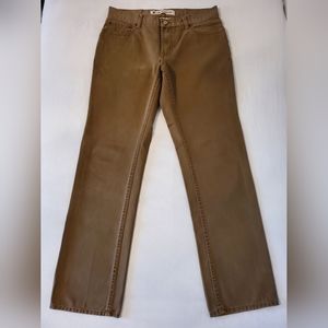 Selling Men's Gap Low Rise Boot Fit Brown Jeans